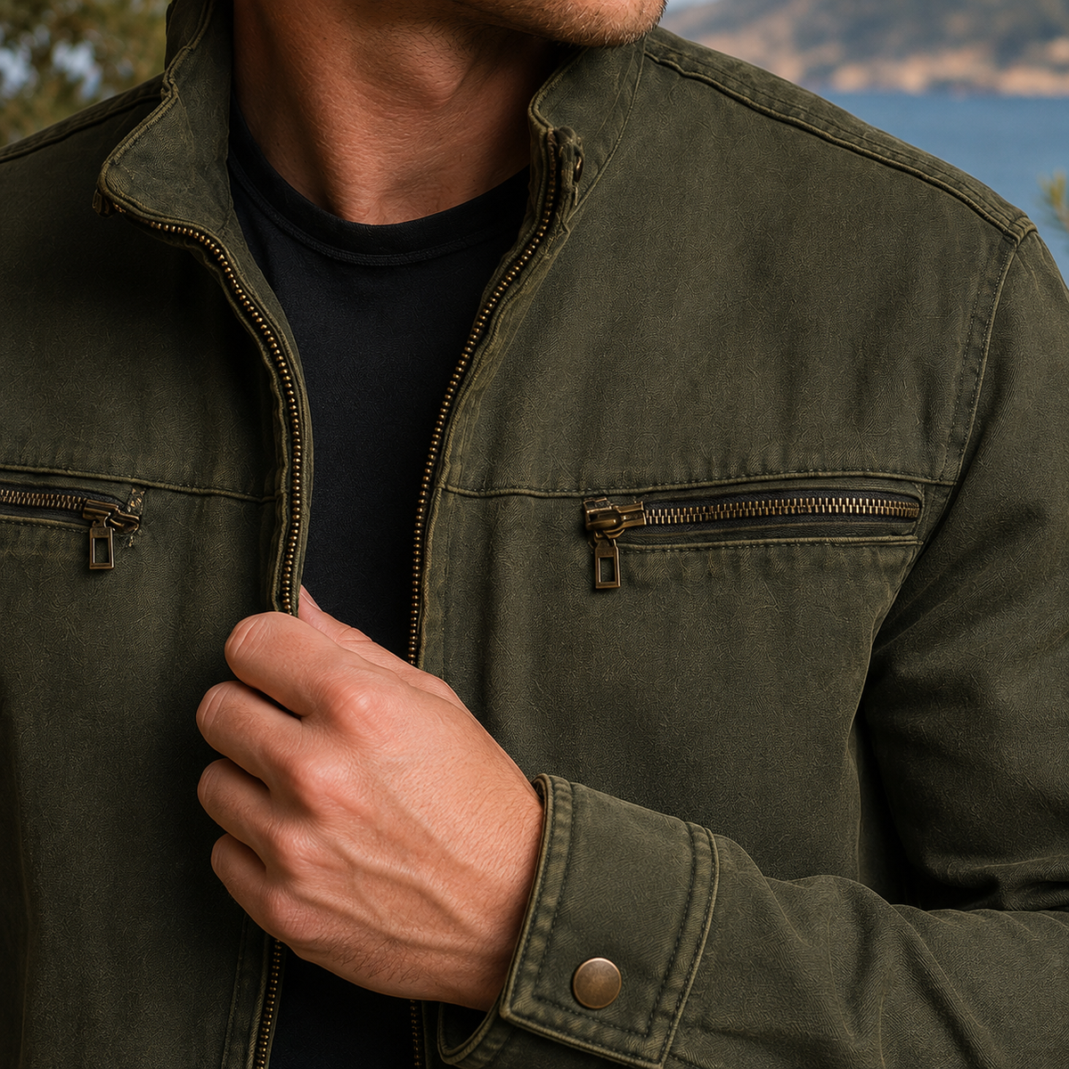 Men Military Jacket