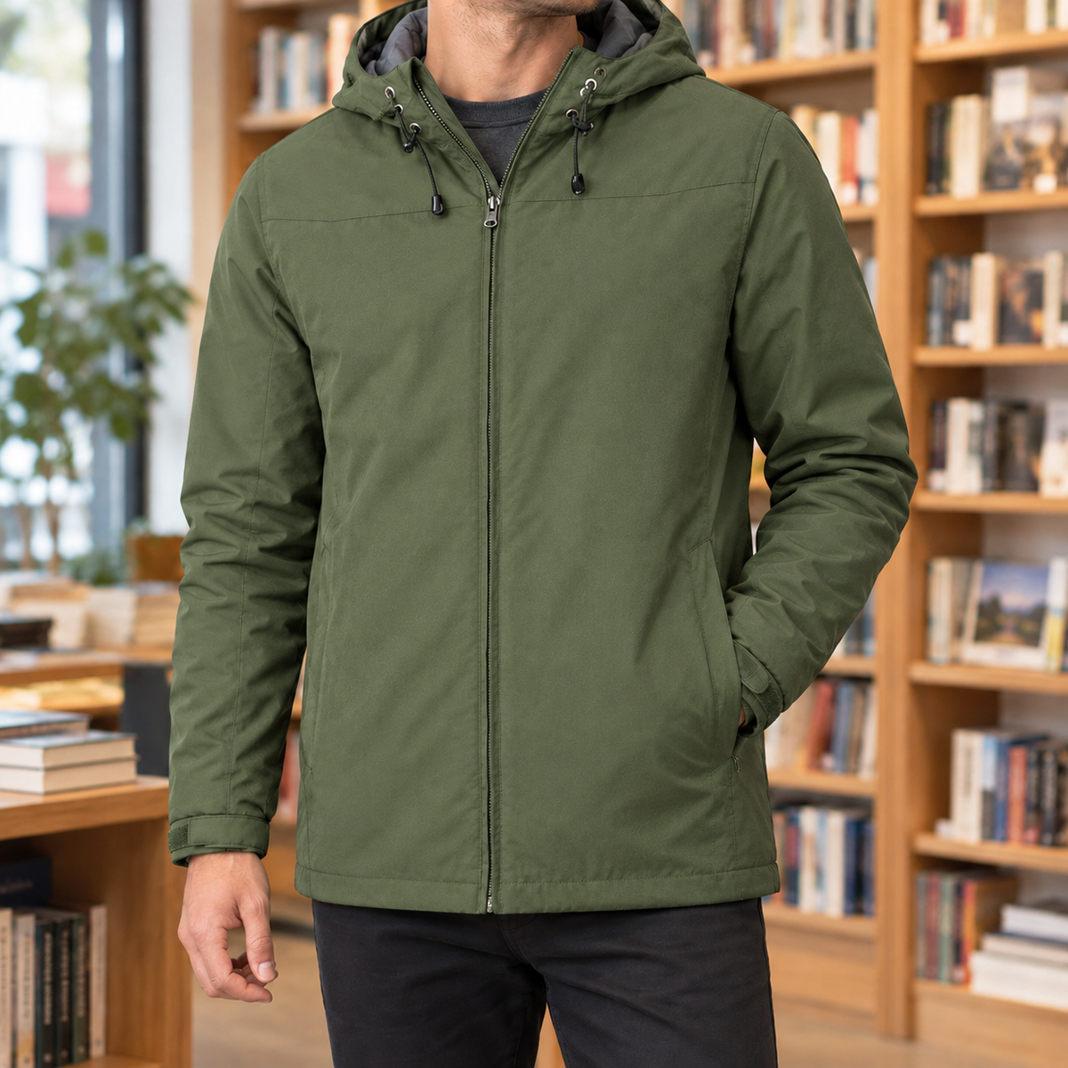 Men Hooded Jacket
