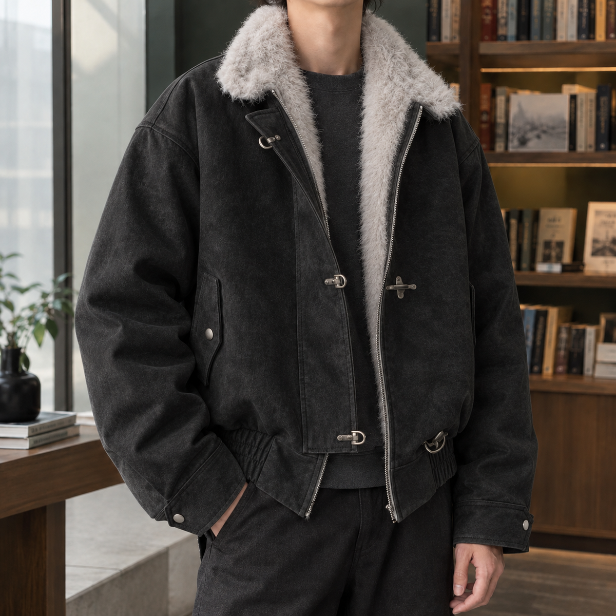 Men Toggle Jacket