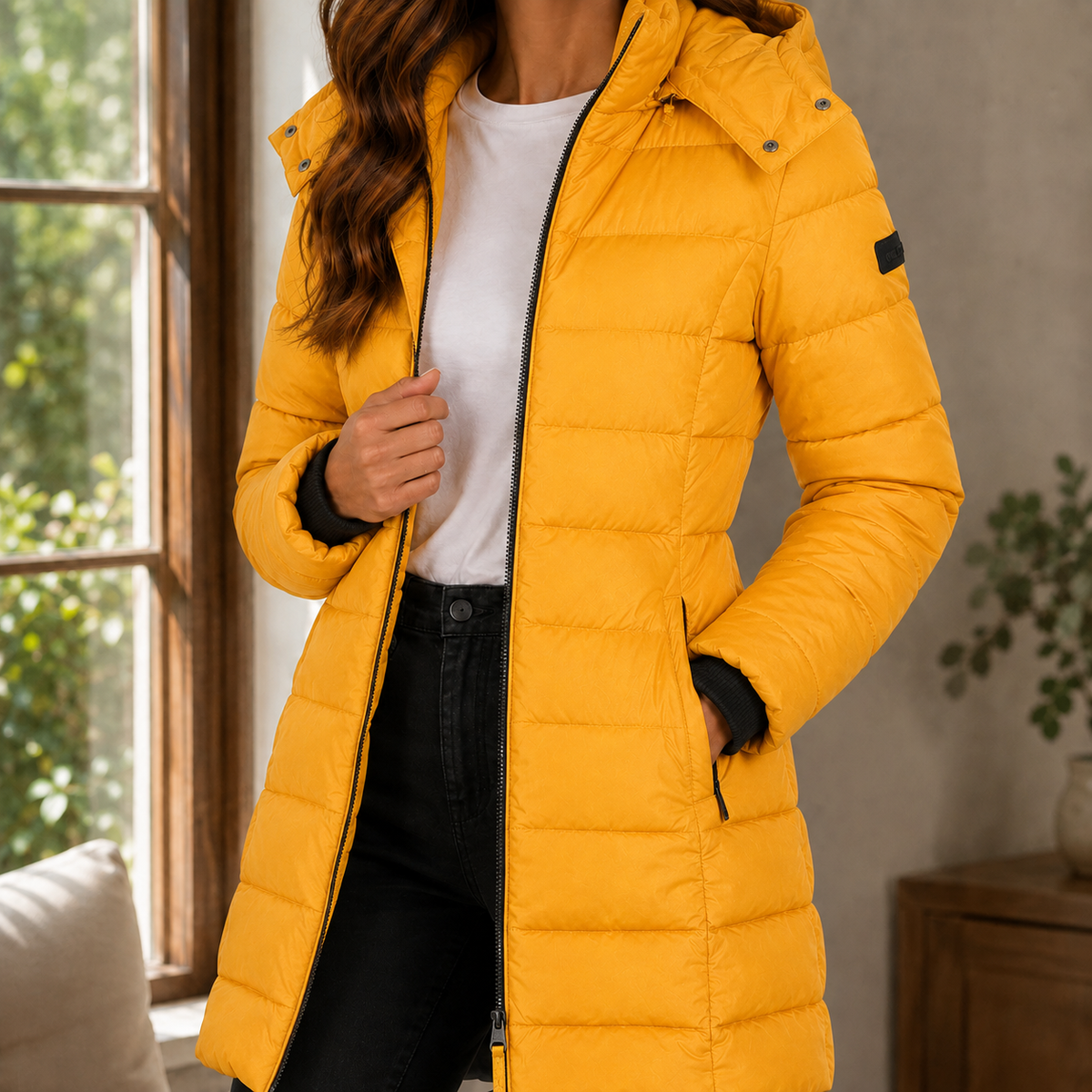 Women Hooded Puffer Jacket