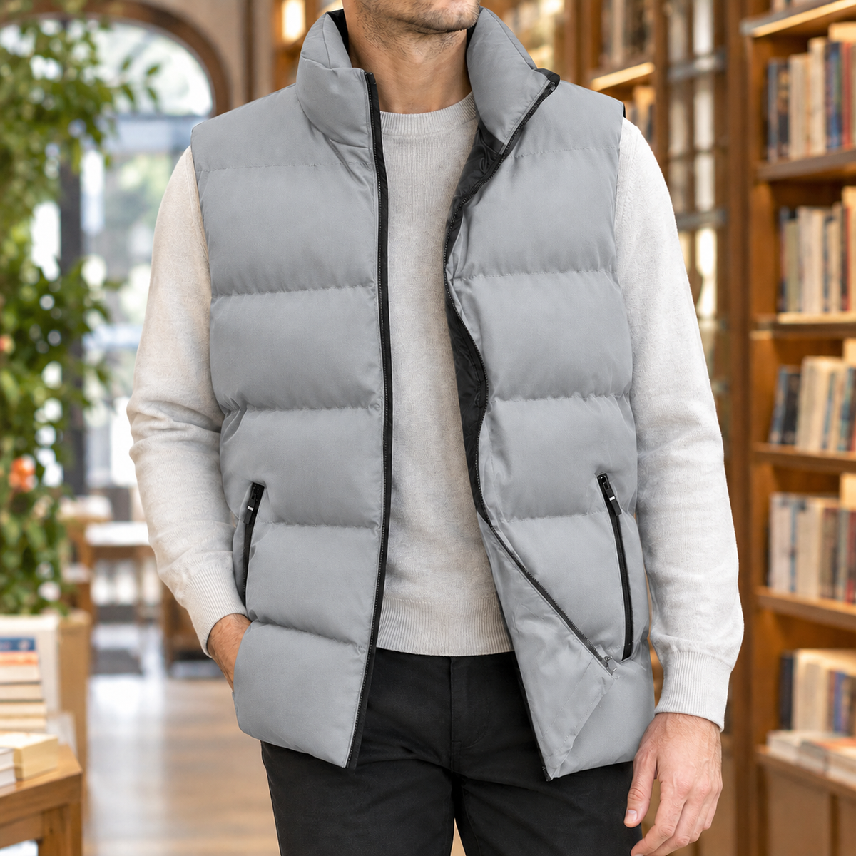 Men Puffer Vest