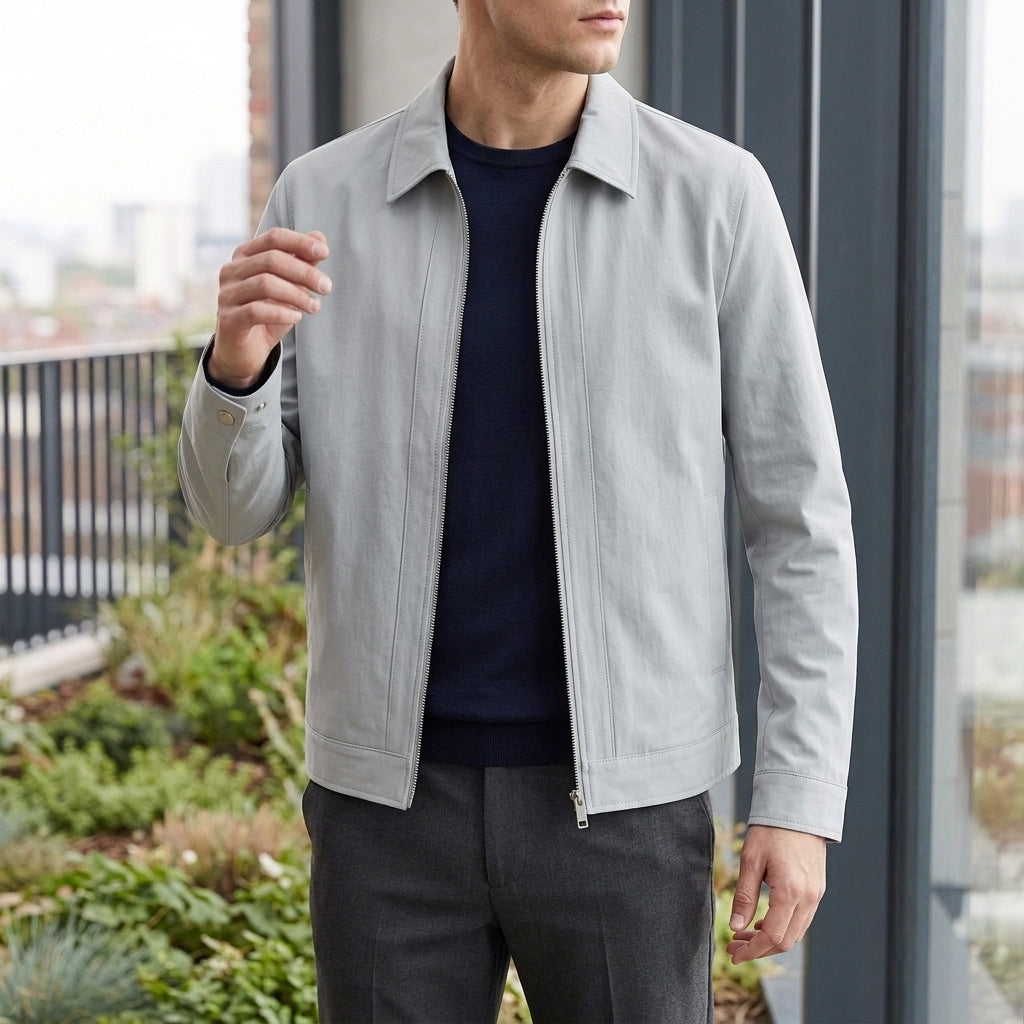 Men Zip Up Jacket