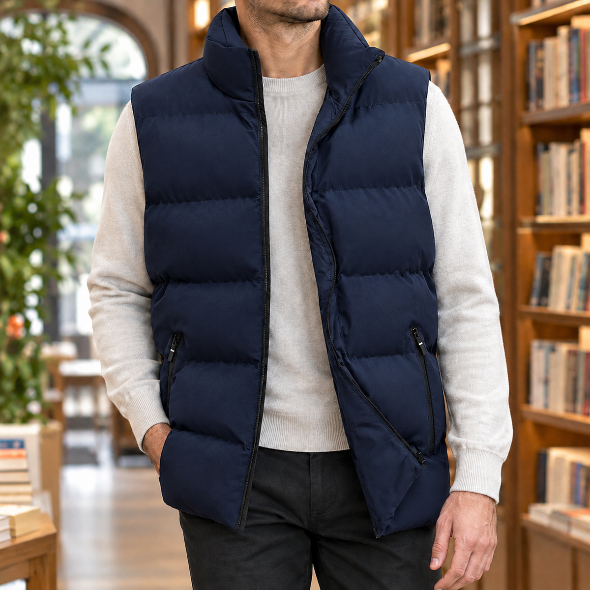 Men Puffer Vest