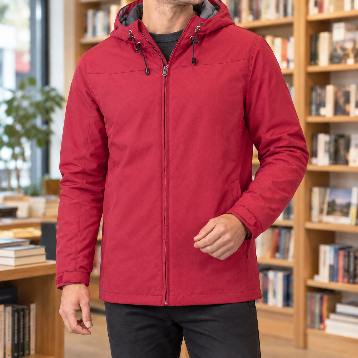 Men Hooded Jacket
