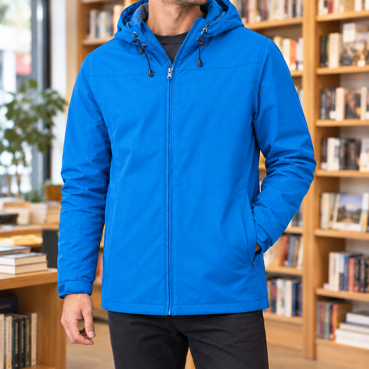 Men Hooded Jacket