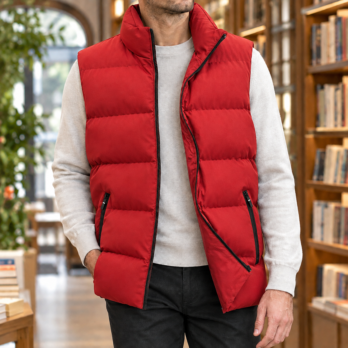 Men Puffer Vest