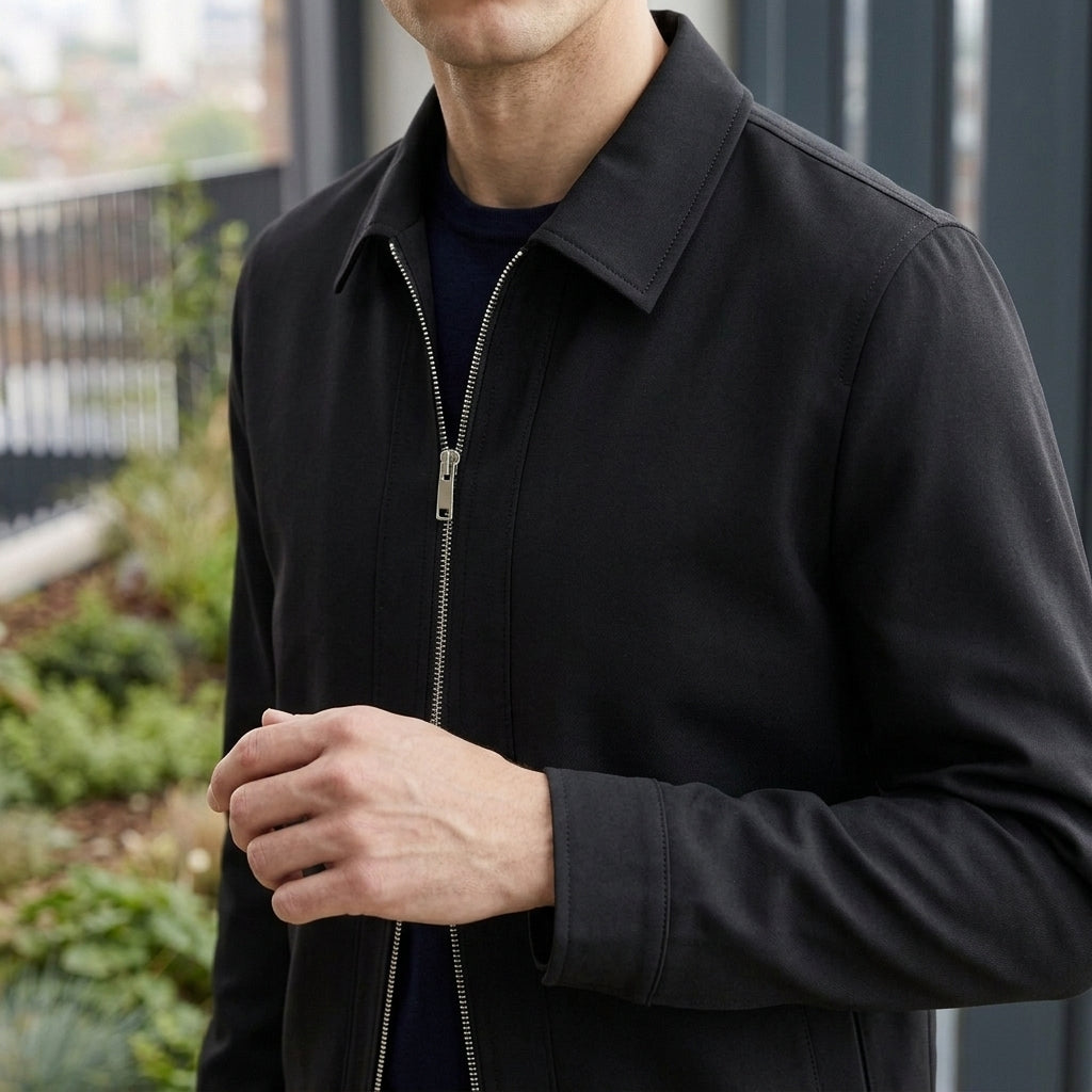 Men Zip Up Jacket