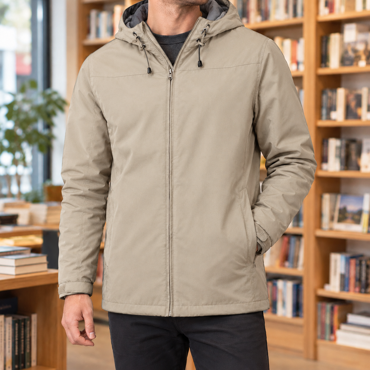 Men Hooded Jacket