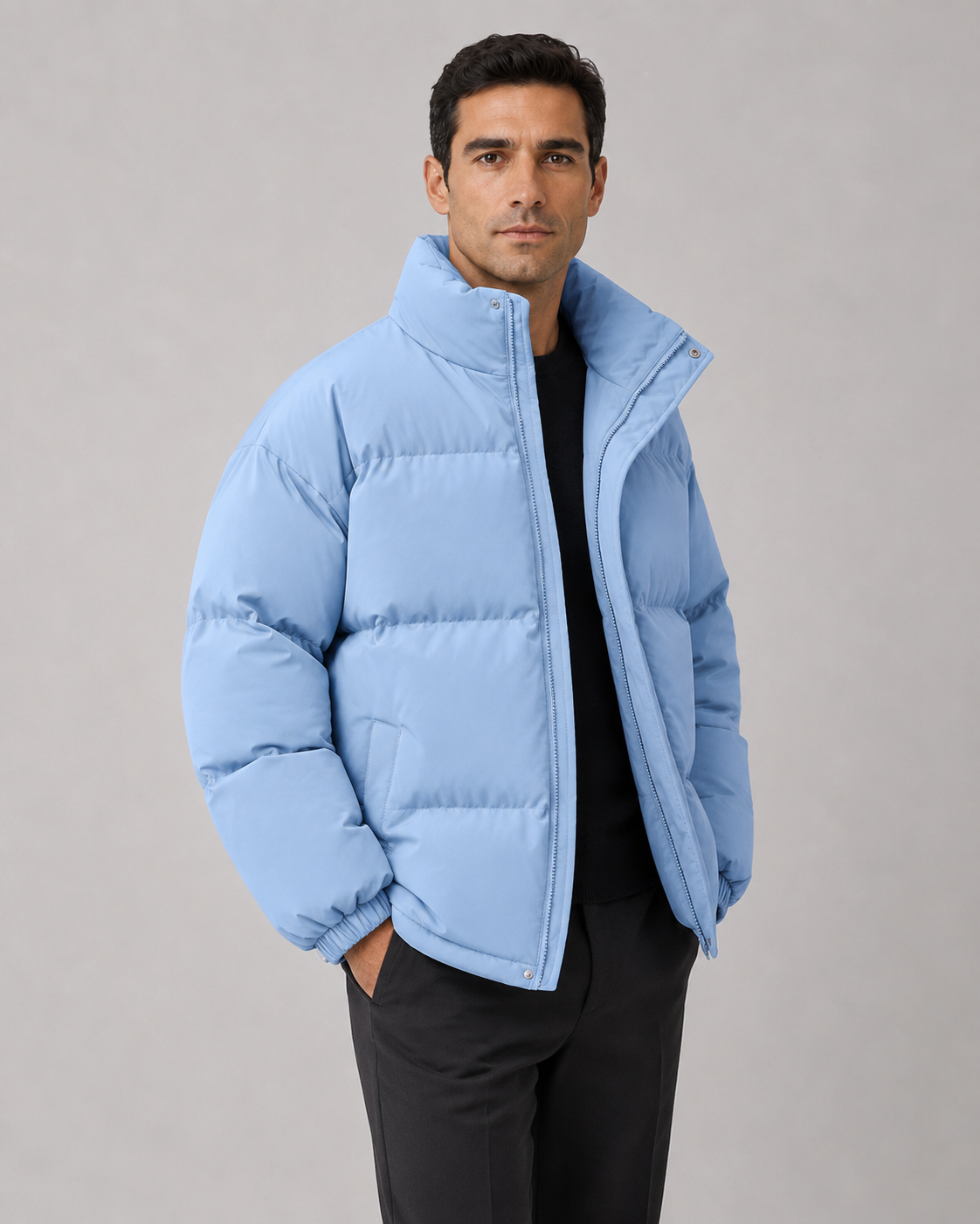 Men Oversized Puffer Jacket