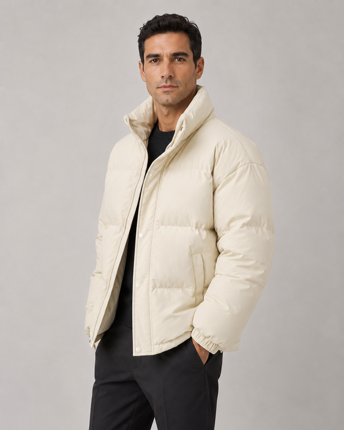 Men Oversized Puffer Jacket