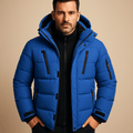 Men Waterproof Hooded Winter Jacket