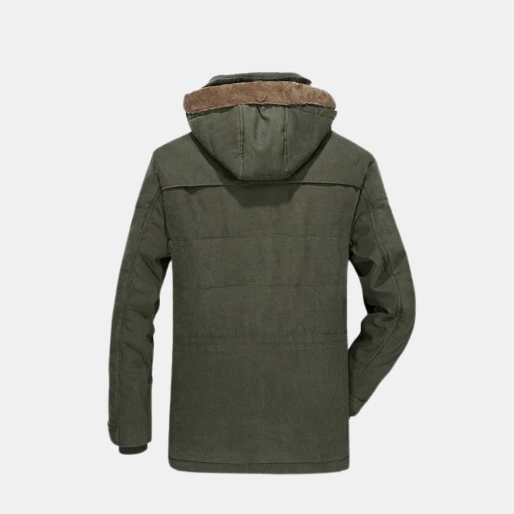 Men Lined Winter Jacket