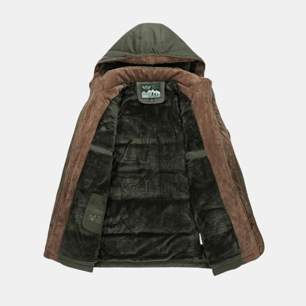Men Lined Winter Jacket