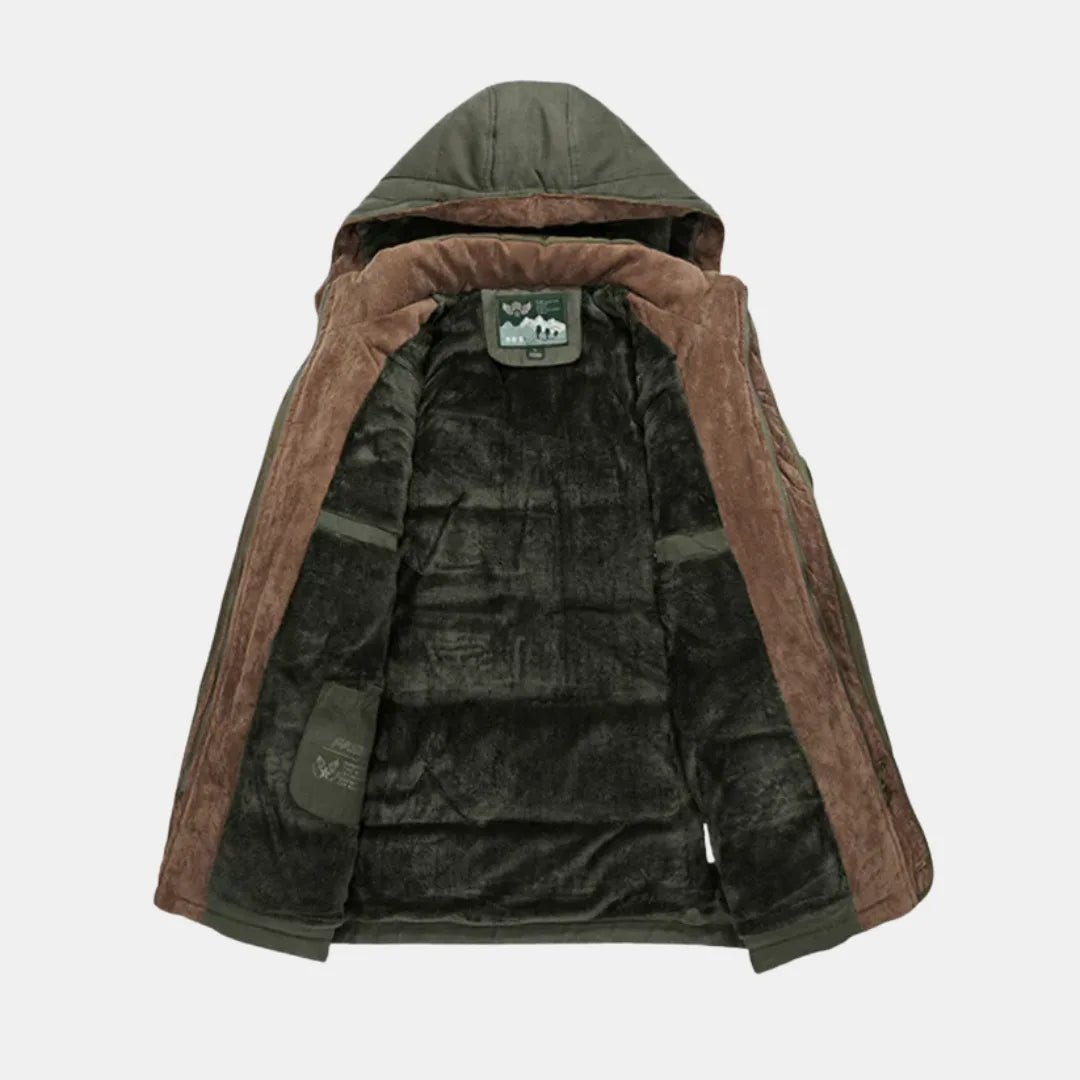 Men Lined Winter Jacket