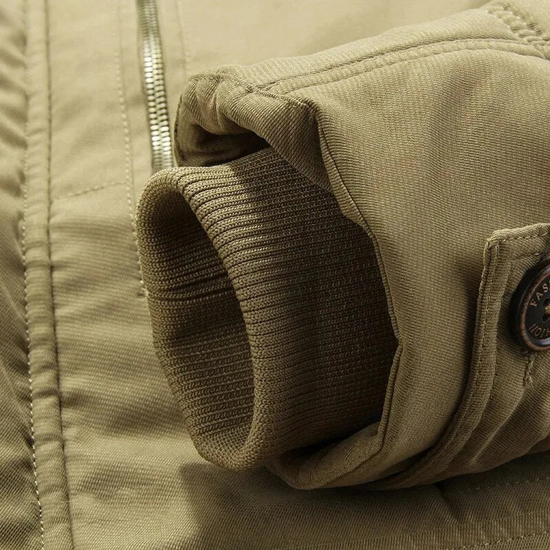 Men Lined Winter Jacket