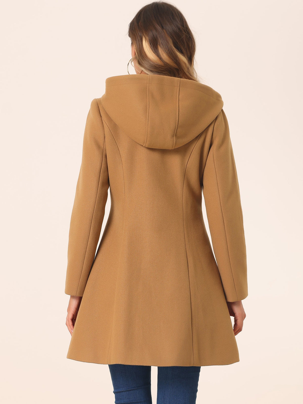 Women Hooded Duffle Coat