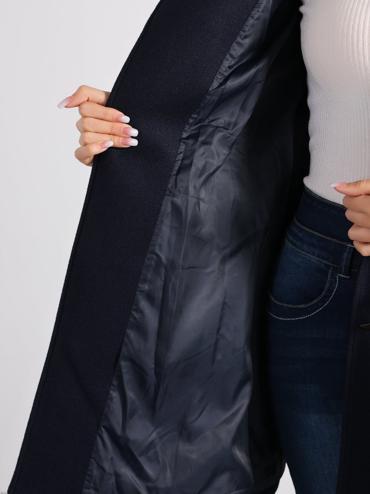 Women Hooded Duffle Coat