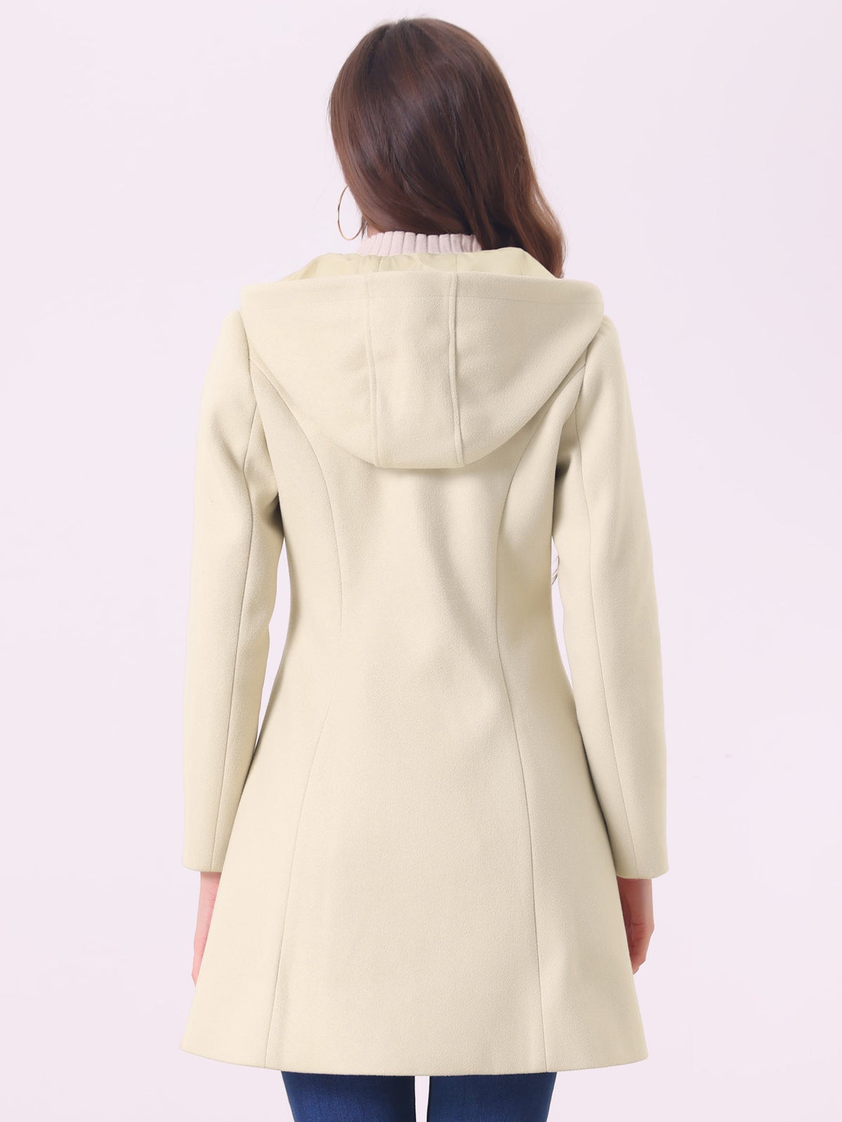 Women Hooded Duffle Coat