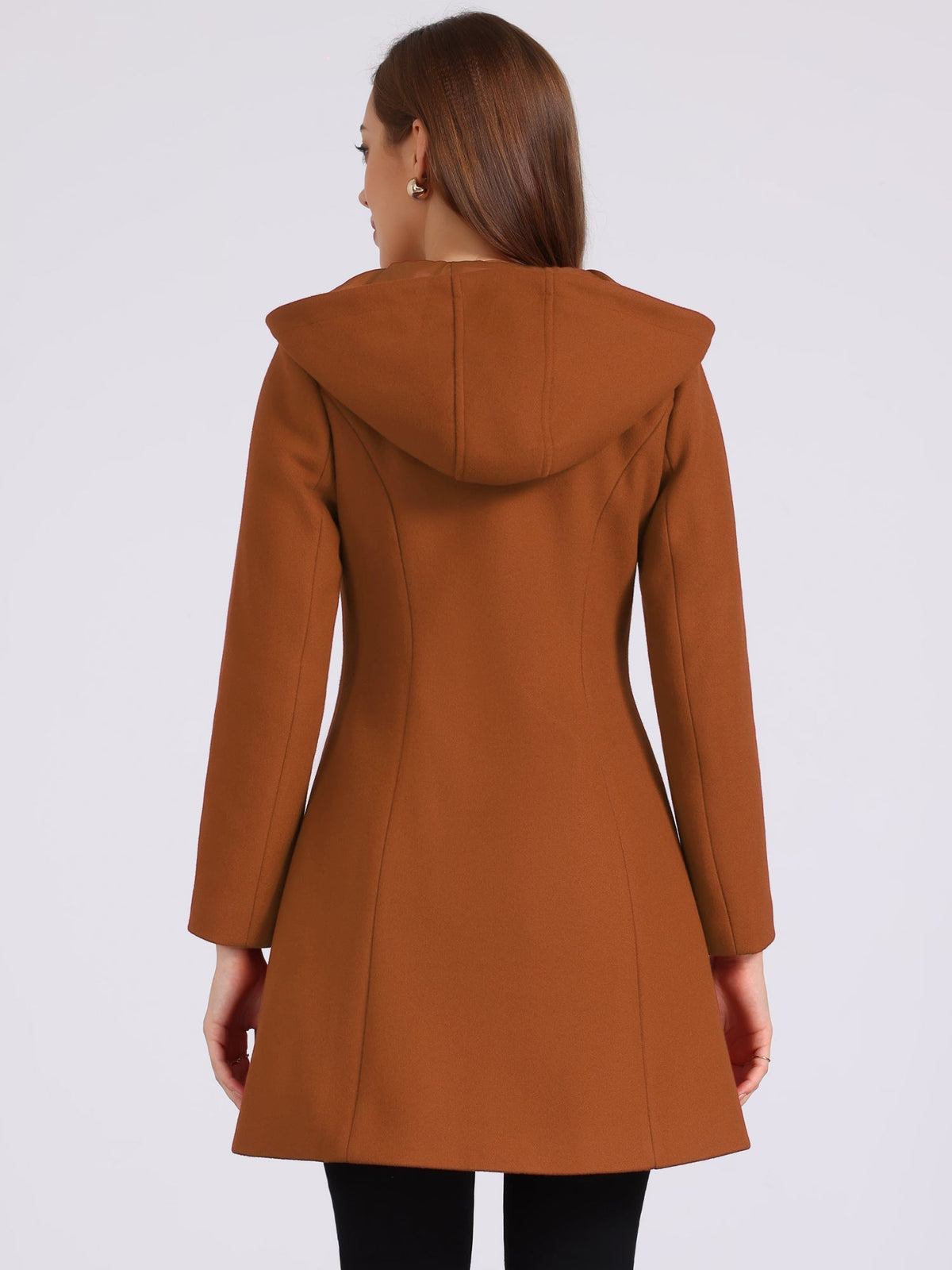 Women Hooded Duffle Coat