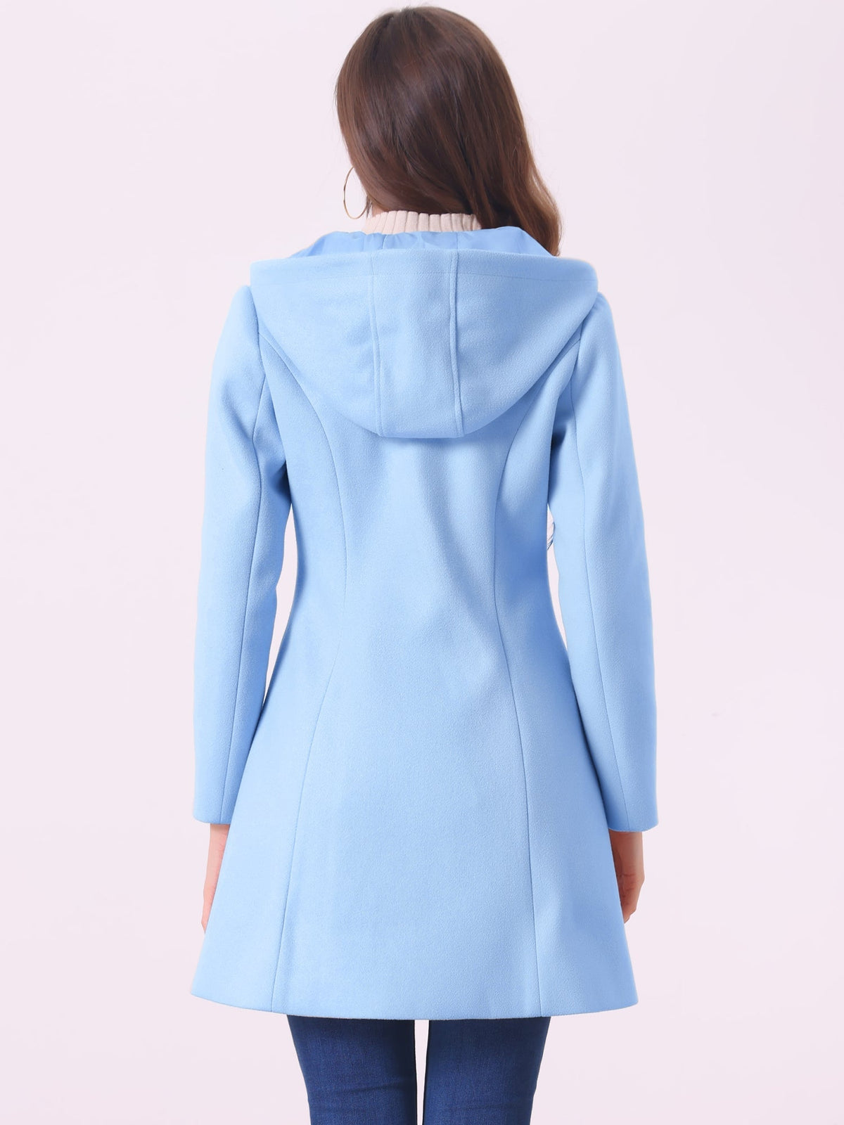 Women Hooded Duffle Coat