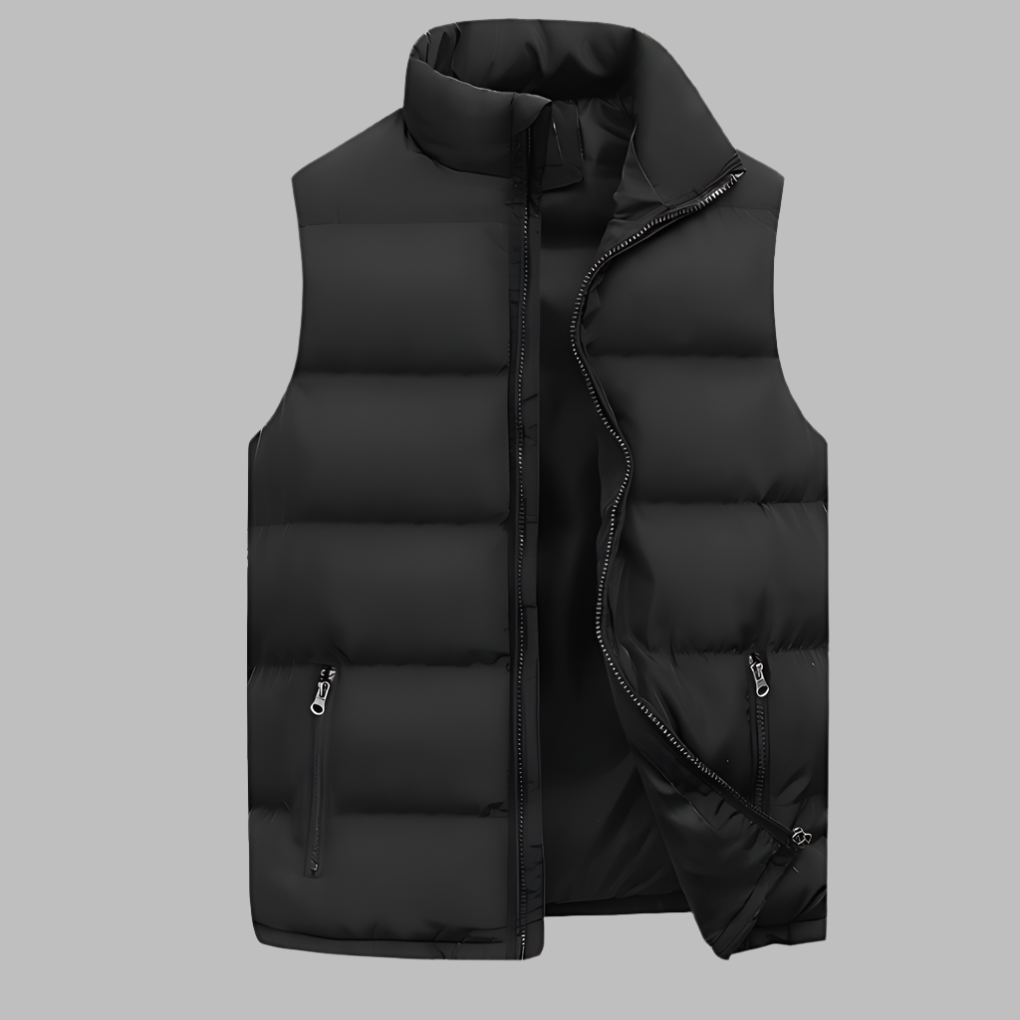 Men Quilted Puffer Vest