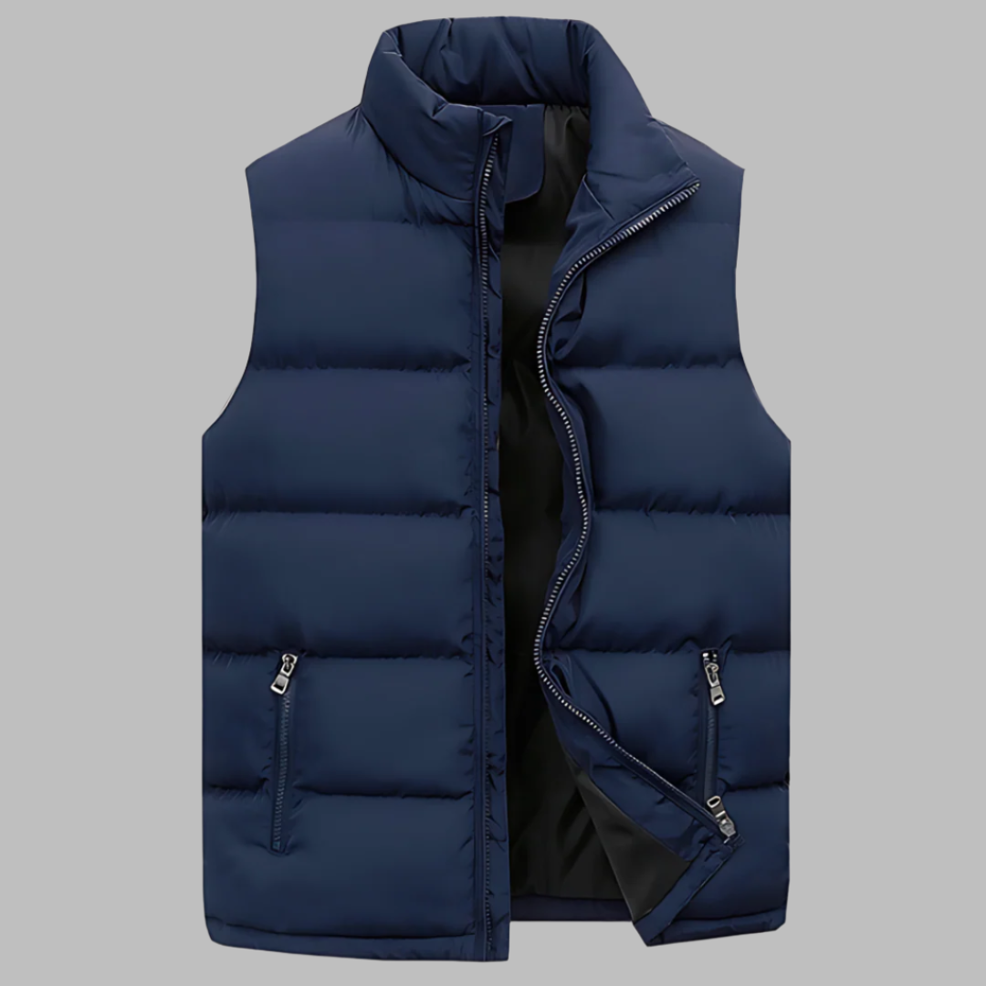 Men Quilted Puffer Vest
