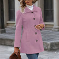 Women Single Breasted Winter Coat
