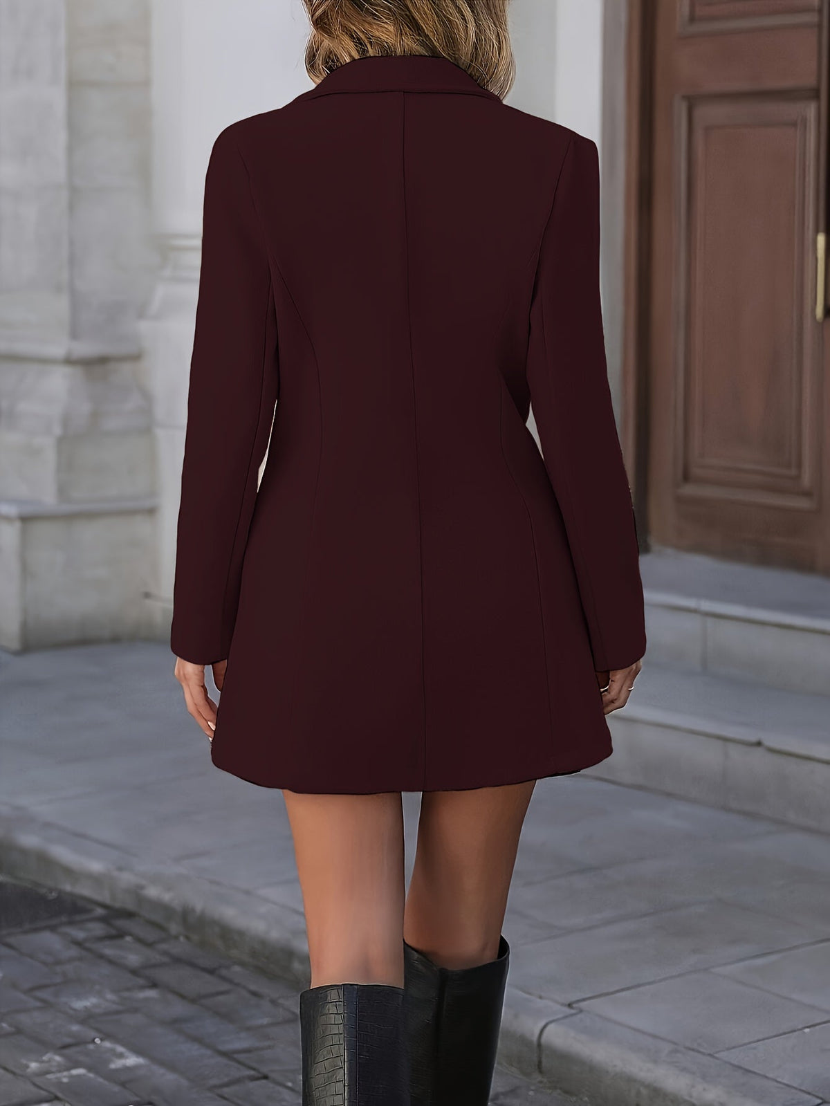 Women Single Breasted Winter Coat
