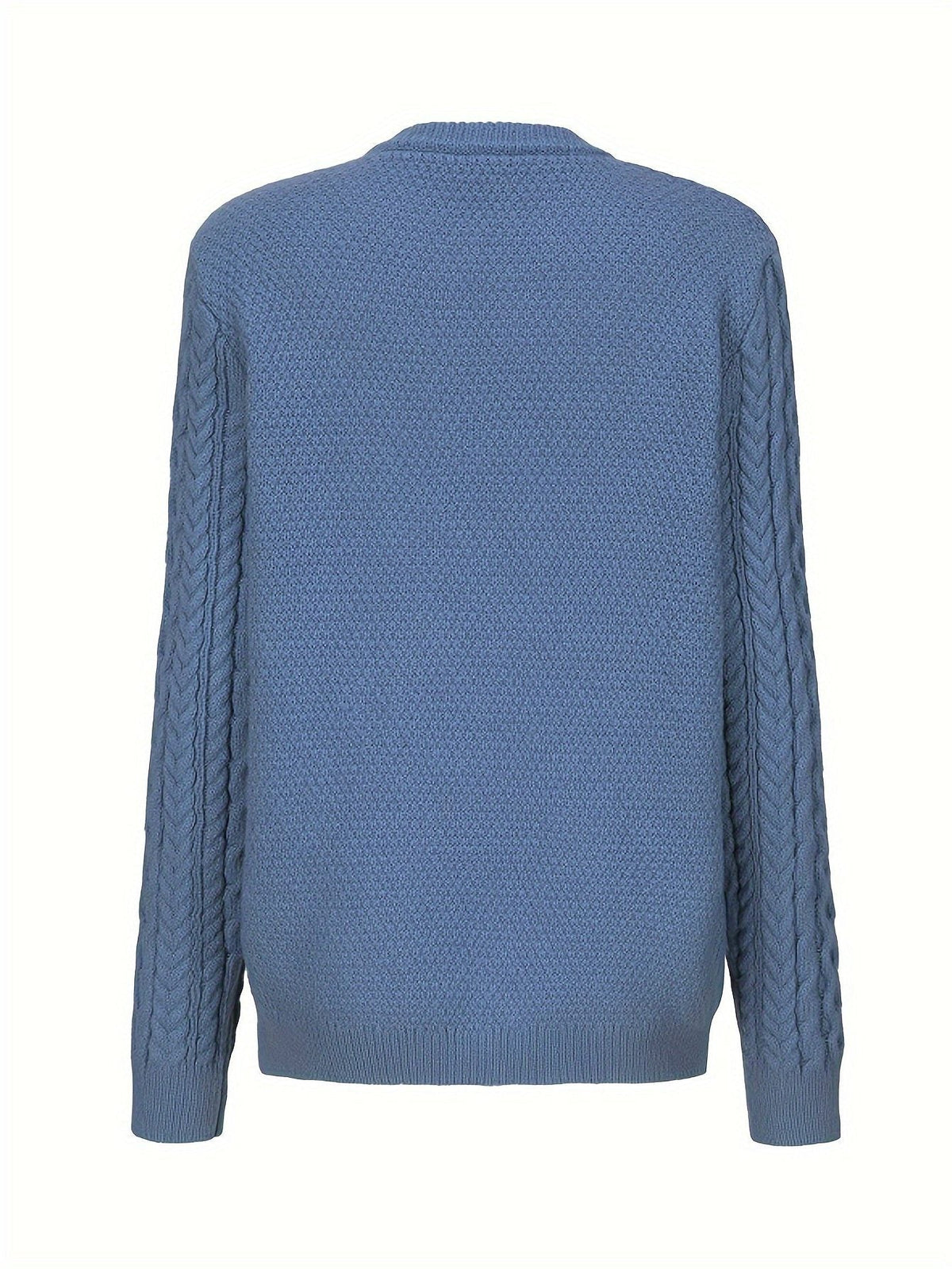 Women Chunky Cable Knit Cardigan
