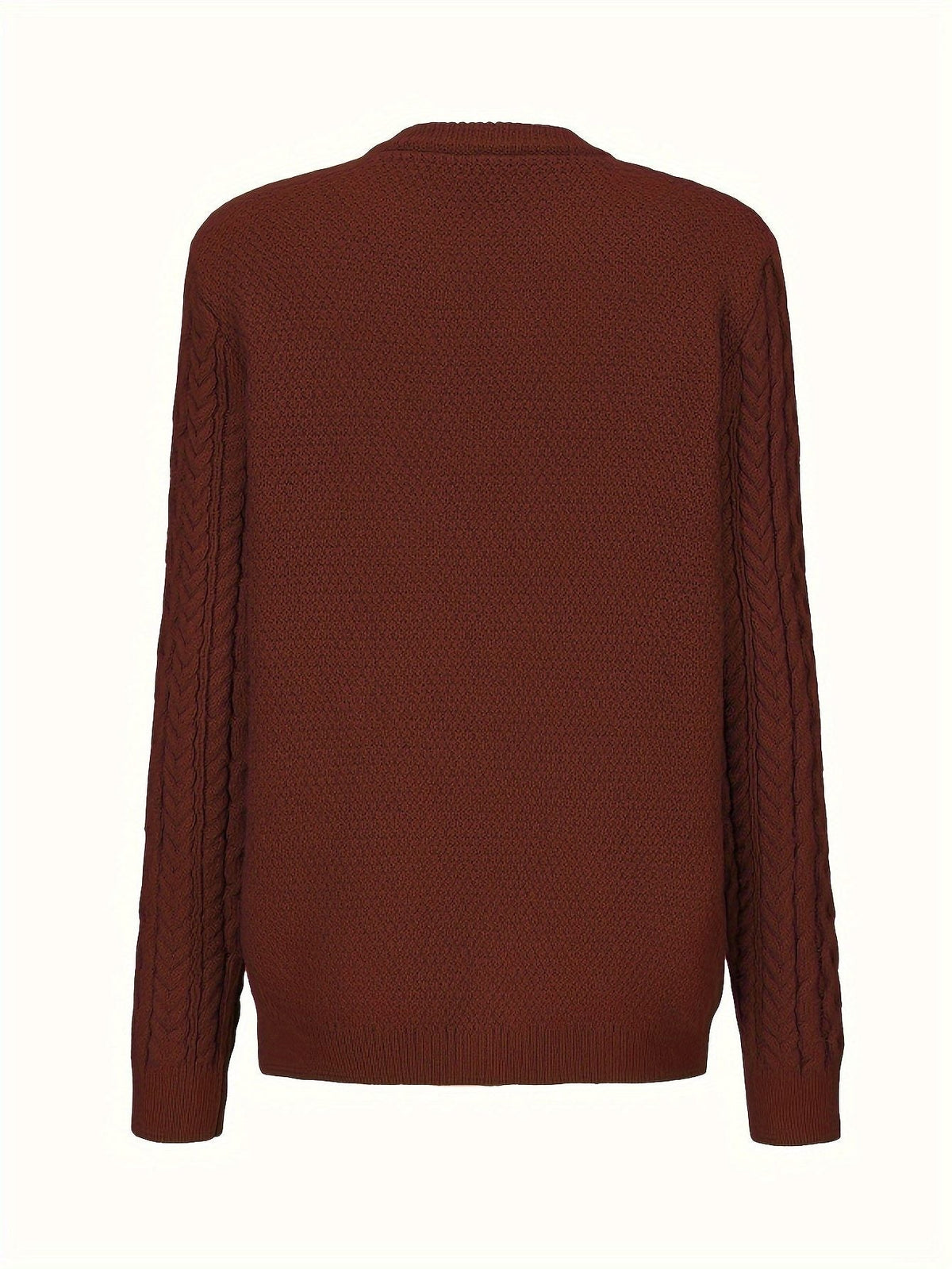 Women Chunky Cable Knit Cardigan